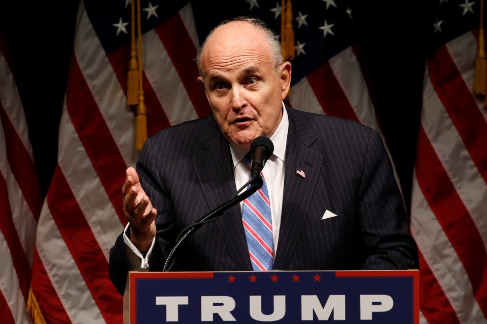  Former New York Mayor Rudy Giuliani is another high-profile name being lined up, possibly for Attorney General