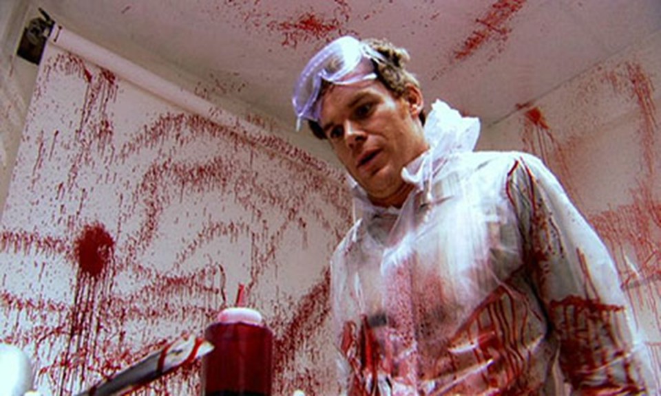  Dexter only murders bad people, in a very bloody manner