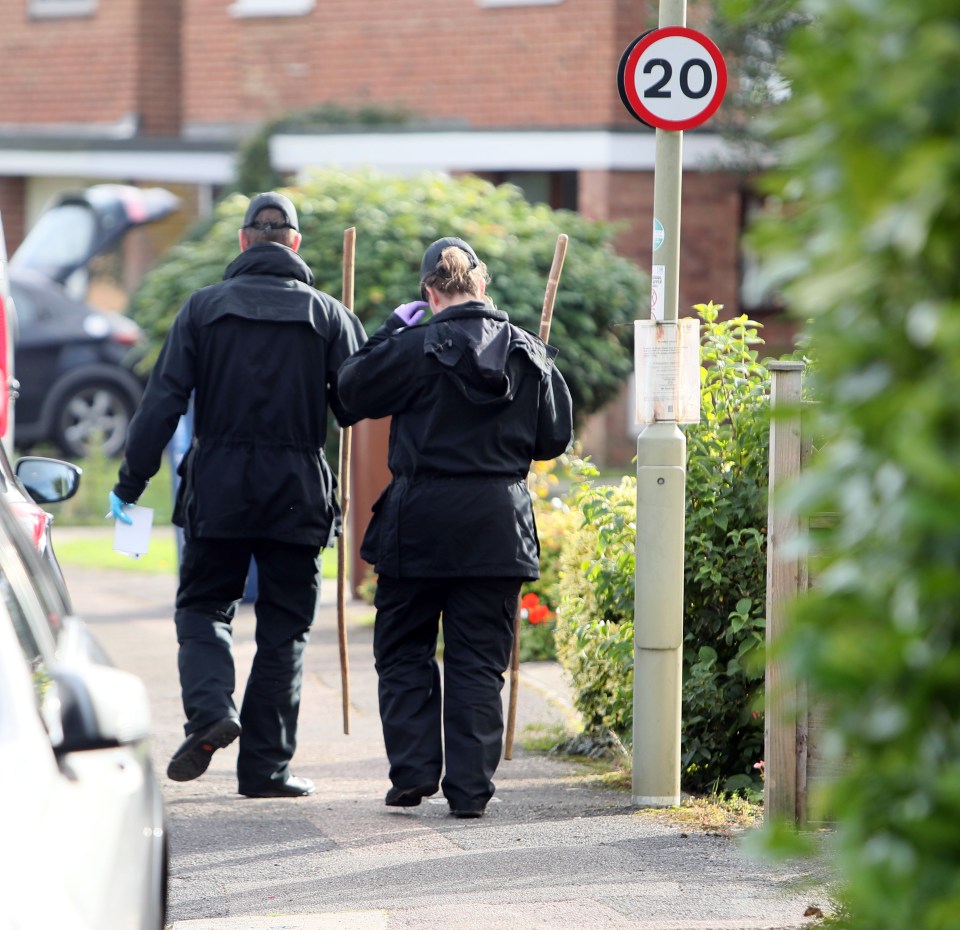 Abduction ... Police are tracing through the girl's steps