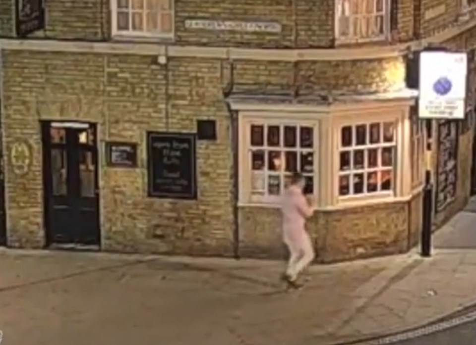  Clue . . . CCTV showing Corrie in the early hours of the morning on the day he vanished