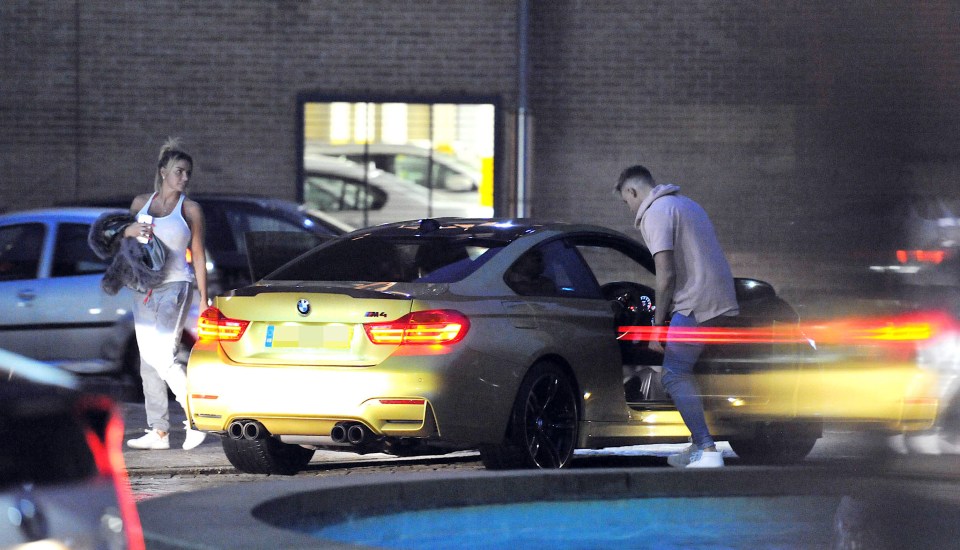 *EXCLUSIVE* Scotty T spotted dropping Katie Price off at The Hilton Hotel in Newcastle