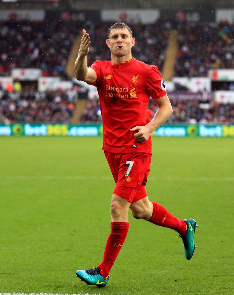 James Milner is still going strong at Liverpool in well over a decade in the Premier League