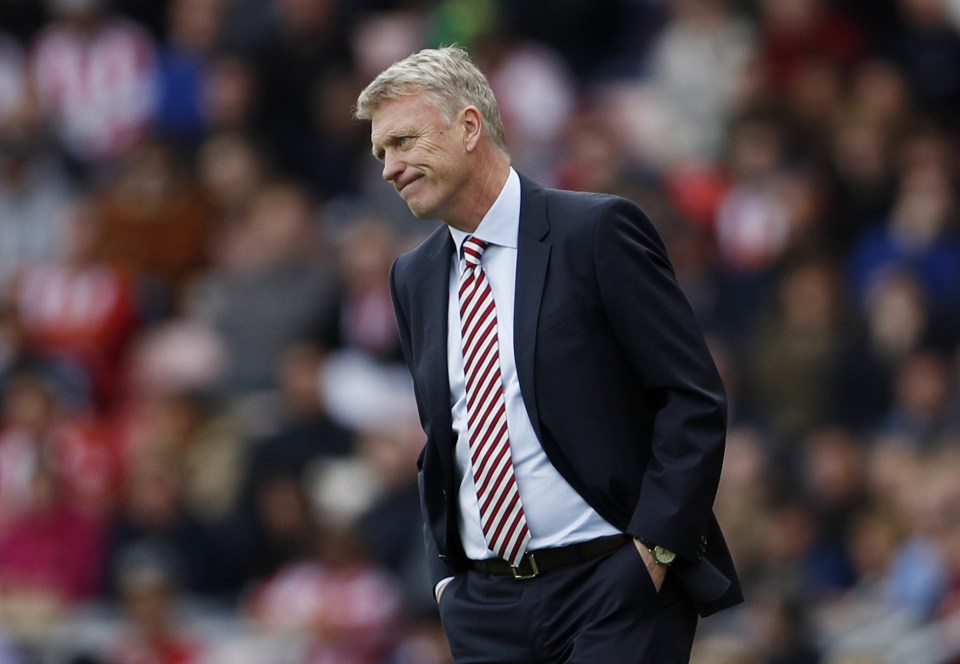 David Moyes also faces the axe after a terrible start to the season with Sunderland