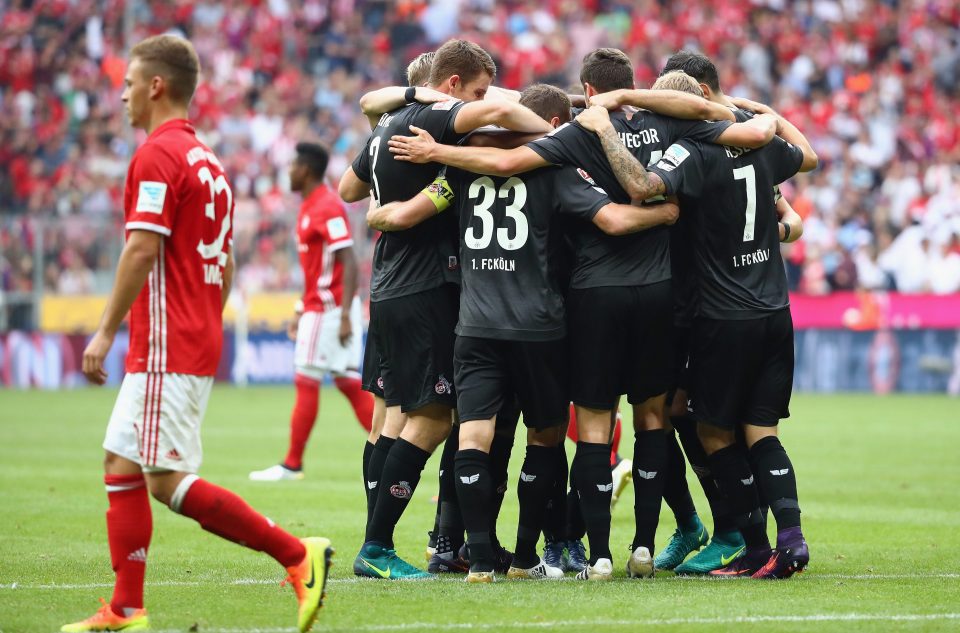  Cologne equalised in the second half through Anthony Modeste