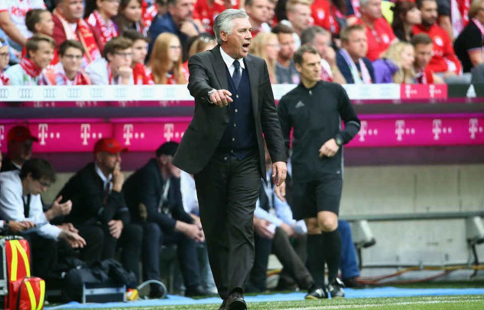  Carlo Ancelotti has yet to see Bayern hit their flowing best form this season as they stuttered again