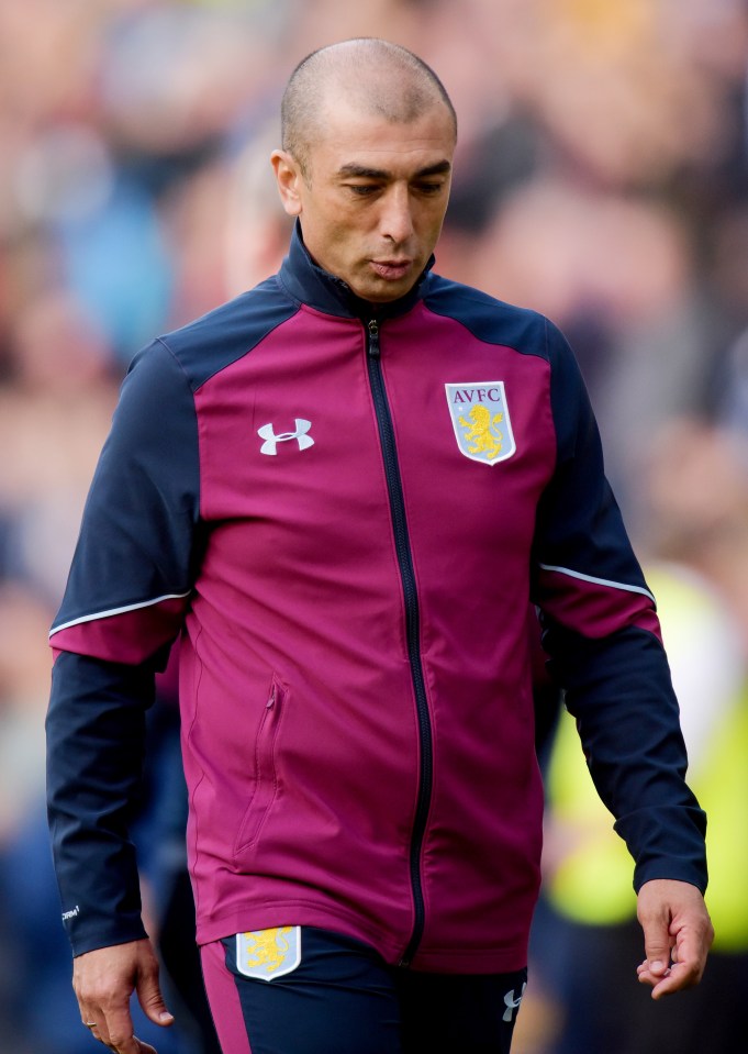  Di Matteo has been sacked as Aston Villa boss following poor start to 2016-17