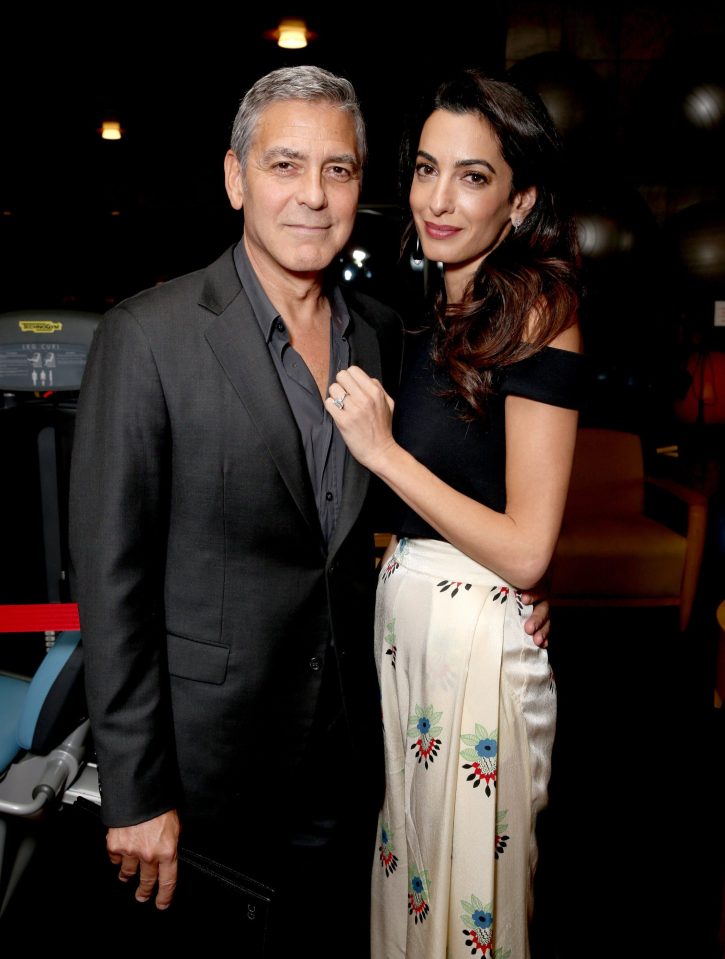  George and Amal Clooney appeared at a fundraiser together four days after their second wedding anniversary