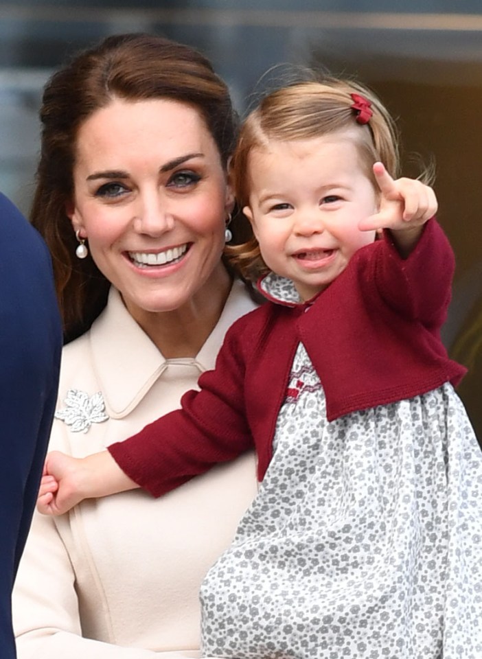 Kate Middleton and Princess Charlotte