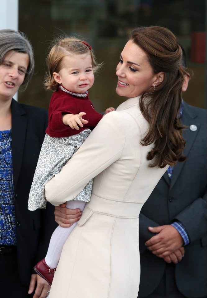 Kate Middleton and Princess Charlotte