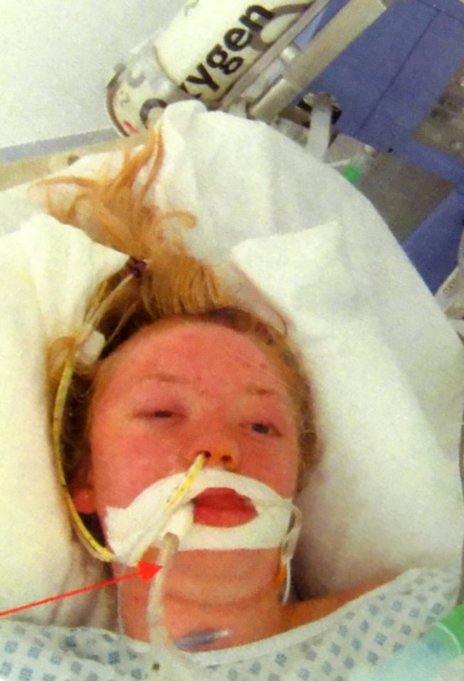  Megan's family were told that she may remain in a vegetative state following the horror crash