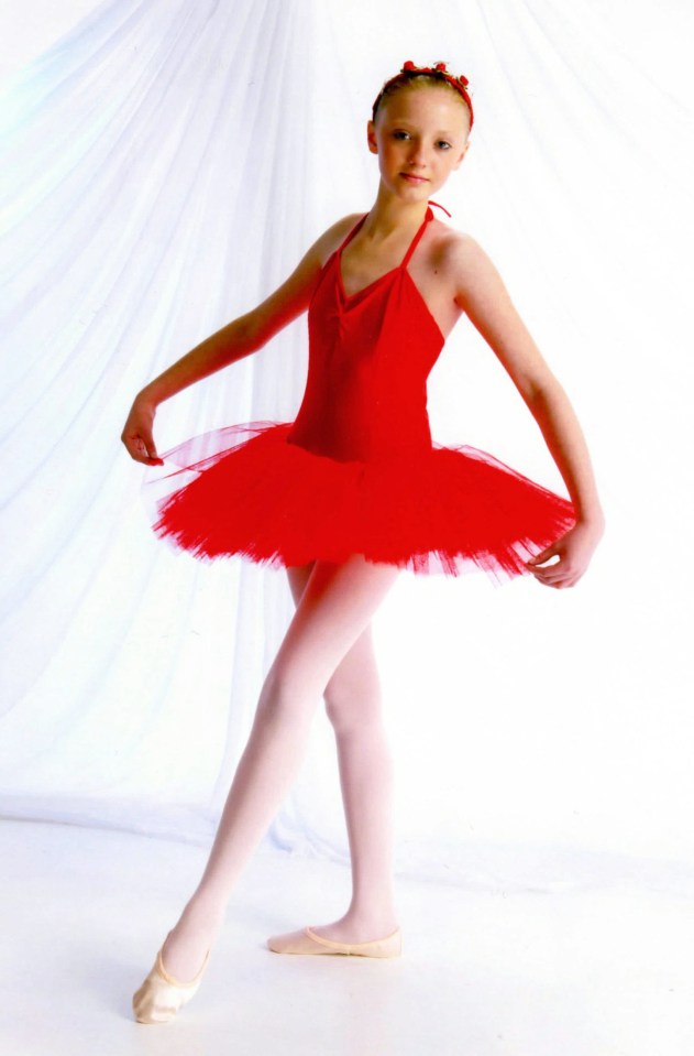  Megan's childhood dream was to become a professional ballerina, something she still aspires to today