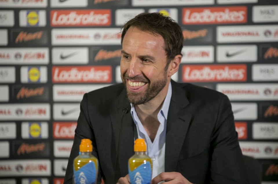 Gareth Southgate in his first press conference as stand in England manager 