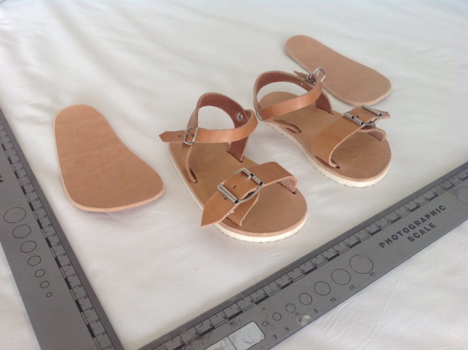 These sandals, which are identical to those Ben was wearing when he disappeared, are hoped to help searchers