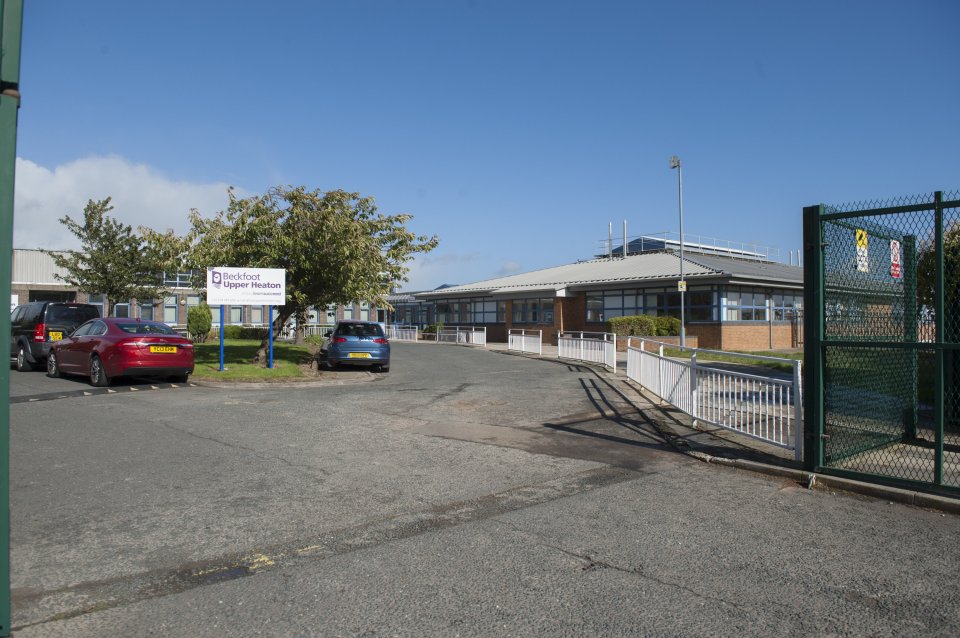  Beckfoot Upper Heaton School in Bradford, West Yorks., where 11-year-old Asad Khan studied prior to his death