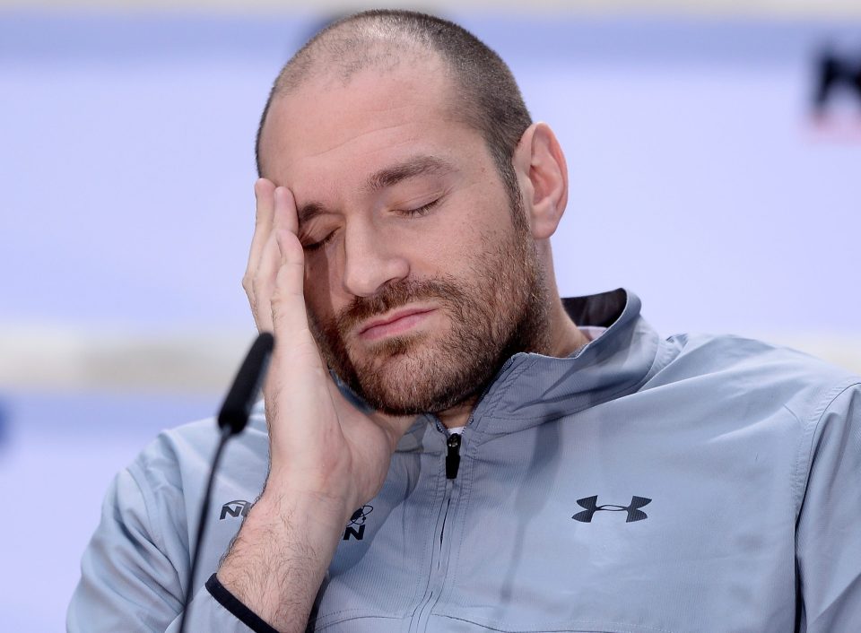 Tyson Fury faces having his licence to box withdrawn by the British Boxing Board of Control