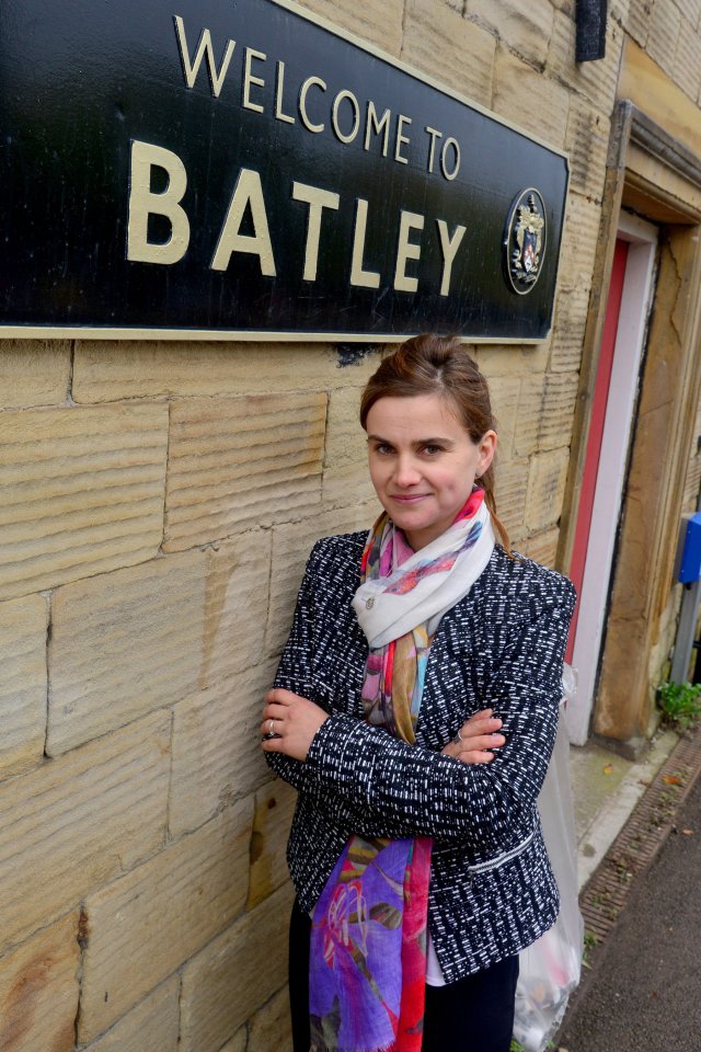 MP Jo Cox in Batley