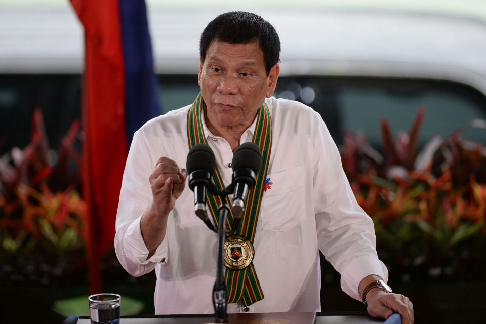 Philippine President Rodrigo Duterte has told Obama to "go to hell"