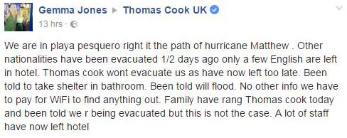  Fear ... Gemma Jones said other nationalities had been evacuated