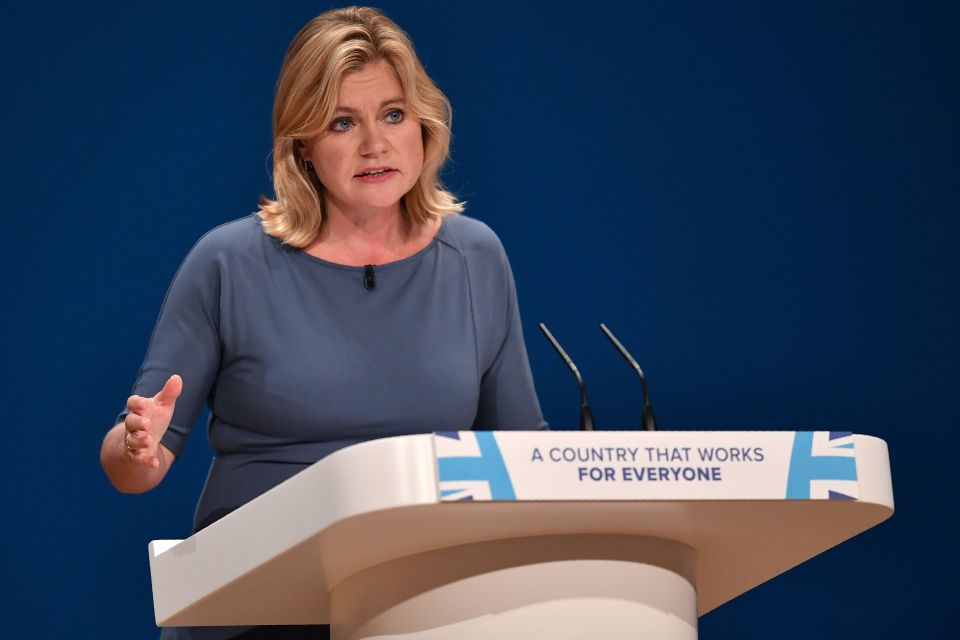  Justine Greening says Labour's opposition to the Government's grammar schools policy is 'rank hypocrisy'