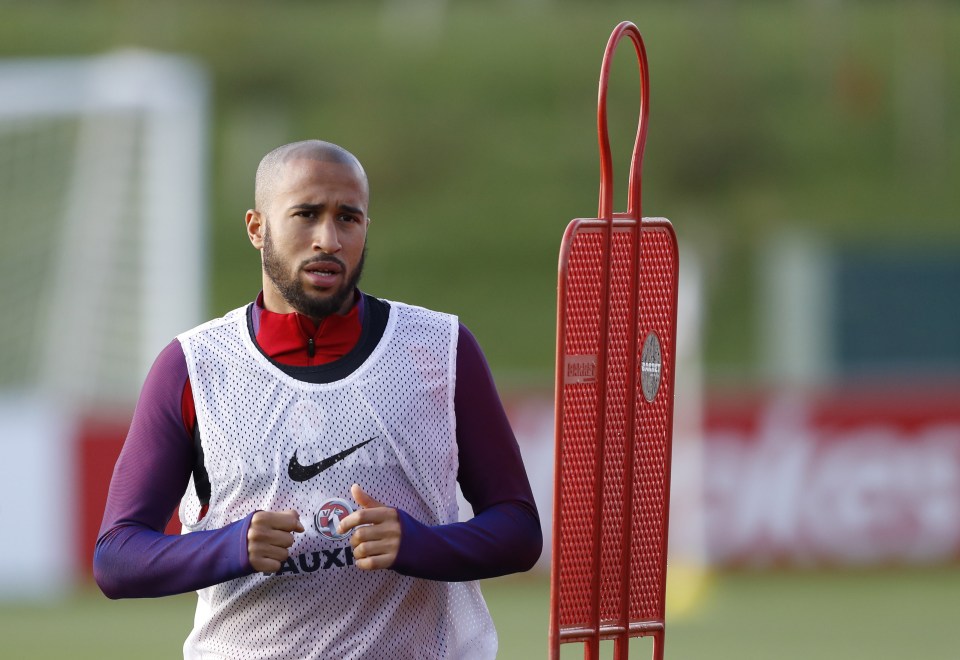 Townsend has kept his place in Gareth Southgate's England squad for the two World Cup Qualifiers against Malta and Slovenia