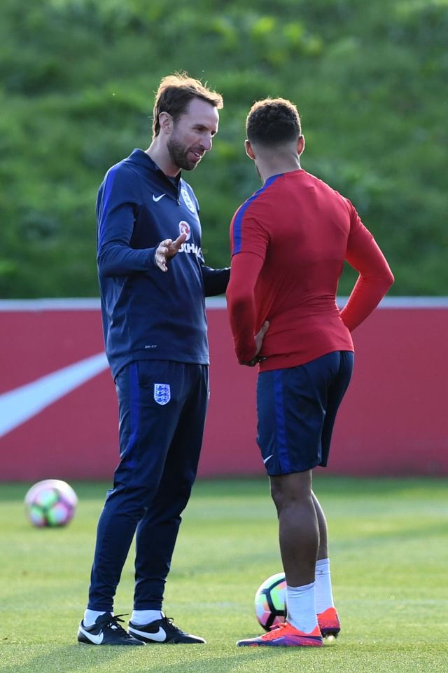  The England boss has taken a hands on approach with his new international stars