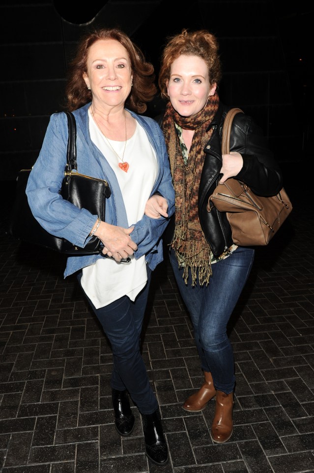  Melanie Hill and Jennie McAlpine also made their way over from the Corrie studios for the premiere