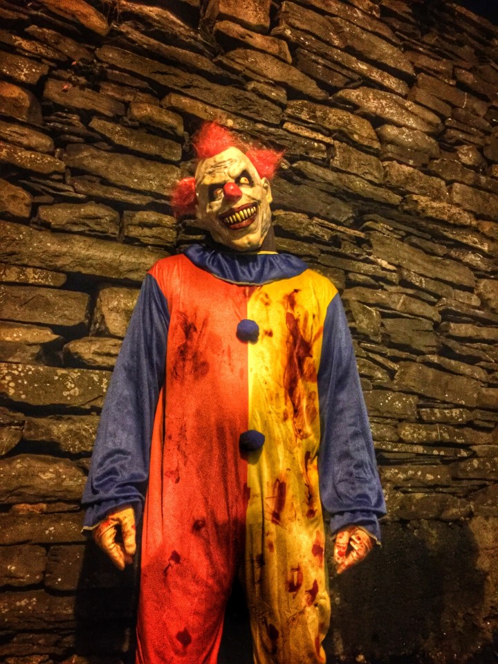  The 'killer clown' craze has been sweeping the UK