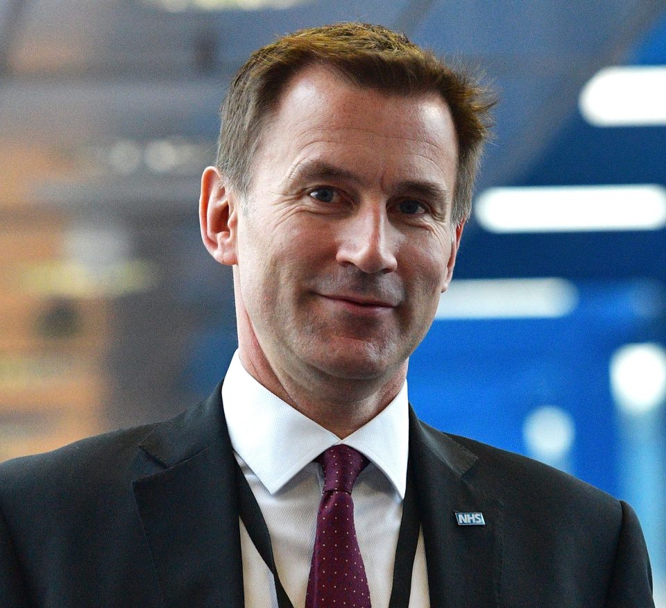  Medics are locked in a dispute with Health Secretary Jeremy Hunt