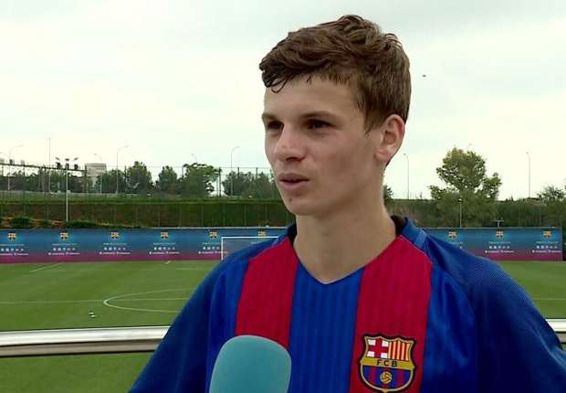 GRAB - Barcelona 16-year-old Labinot Kabashi gets surprise call-up for senior Kosovo squad