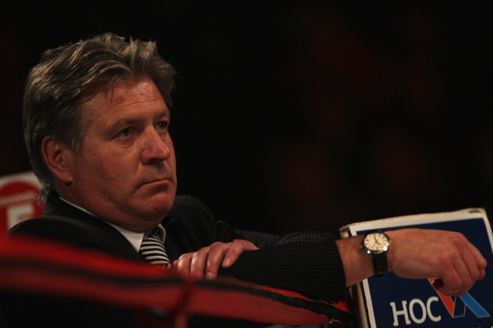 Robert Smith, general secretary of the British Boxing Board of Control