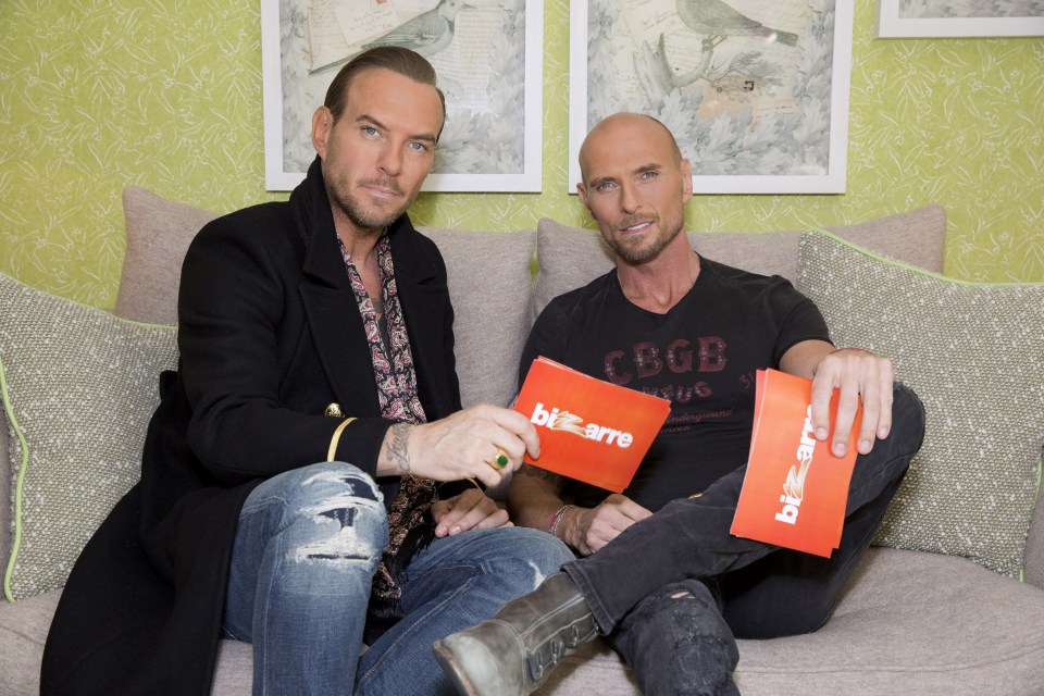  Ready for chat . . . Matt and Luke Goss give first interview together for 27 years