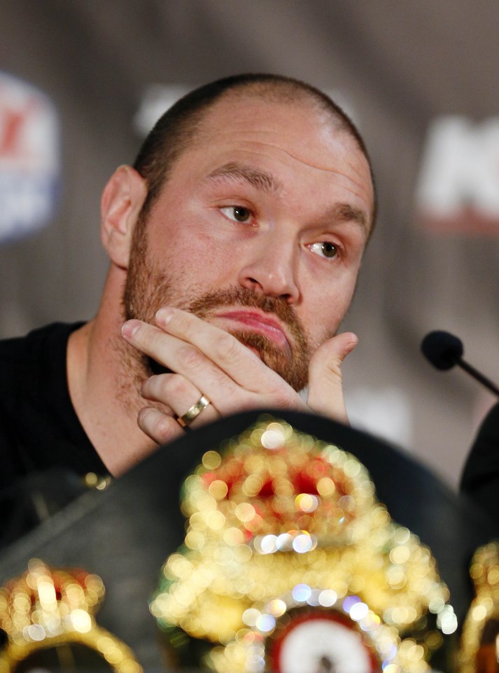 Tyson Fury is at rock bottom after admitting depression and that he has taken cocaine