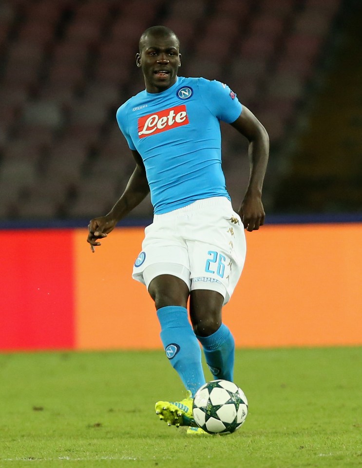 Kalidou Koulibaly was subject to a £58million bid from Chelsea in the summer