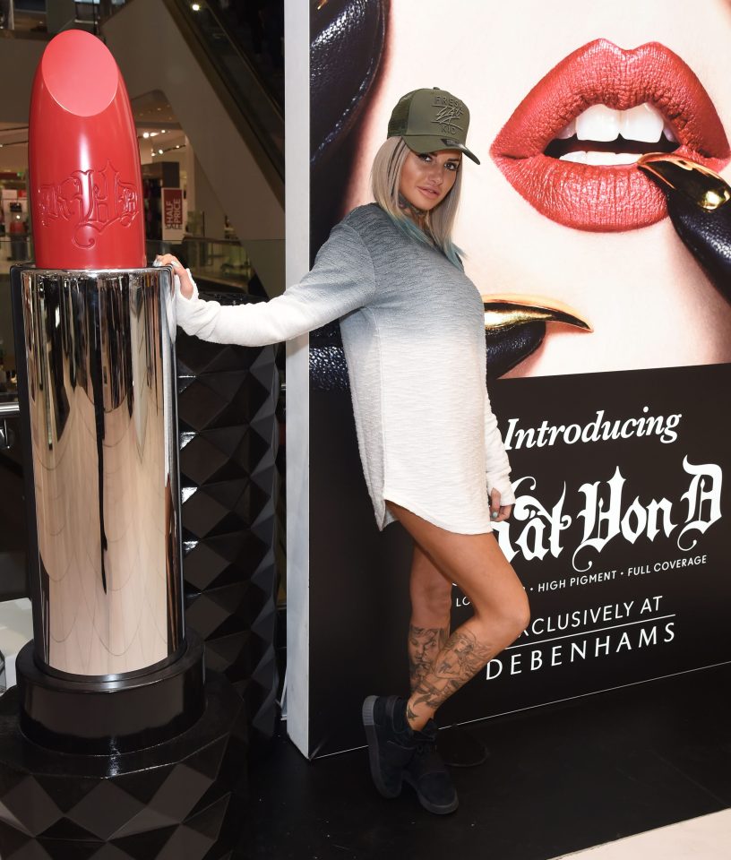 Kat Von D Beauty Launch At Debenhams