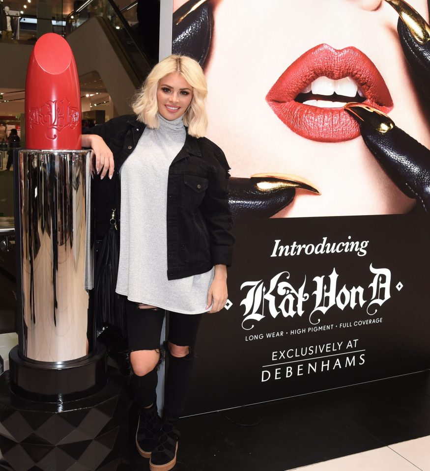 Kat Von D Beauty Launch At Debenhams