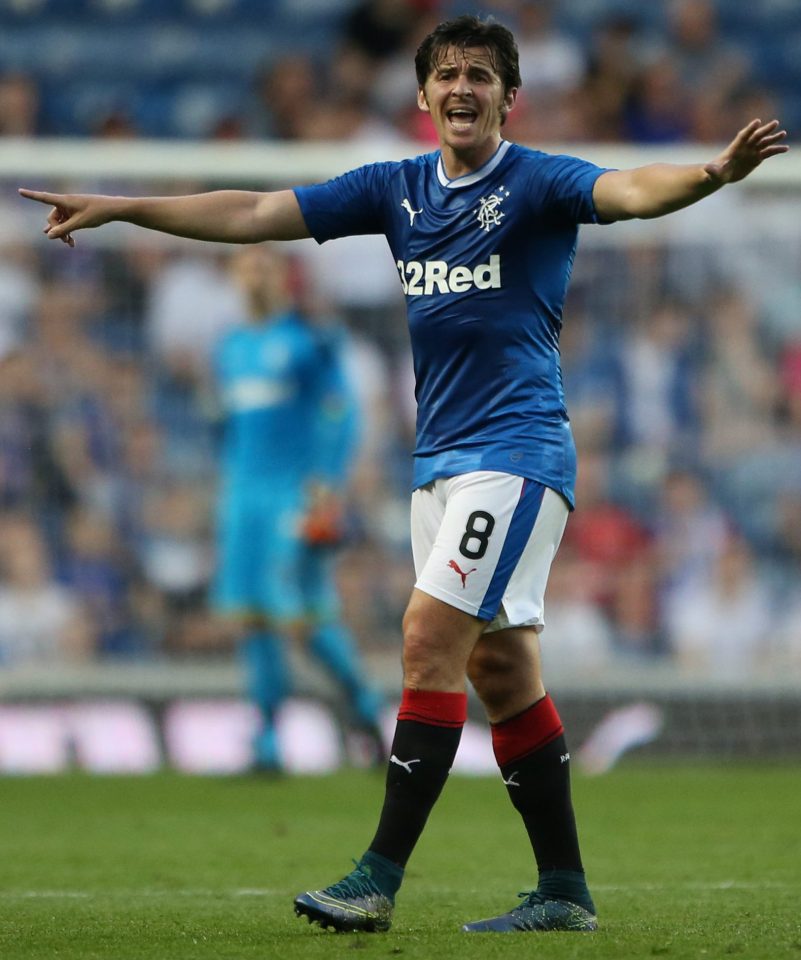 Rangers' Joey Barton