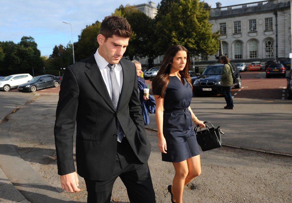  The court heard the woman arrived at a friend's house in a hysterical state hours after allegedly being raped by footballer Ched Evans