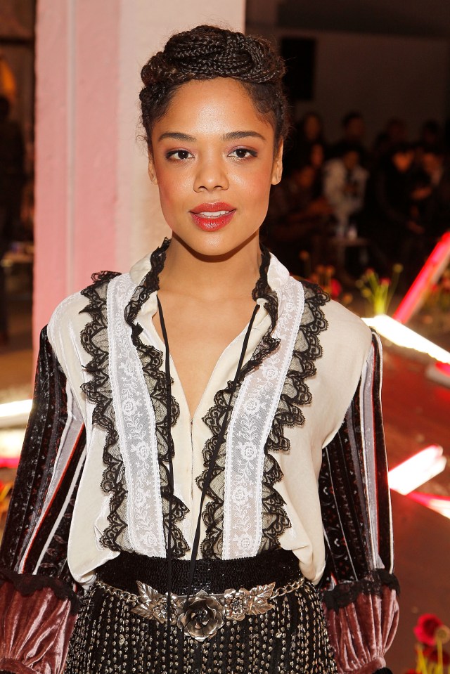  Tessa Thompson is in the running to play the lead female role