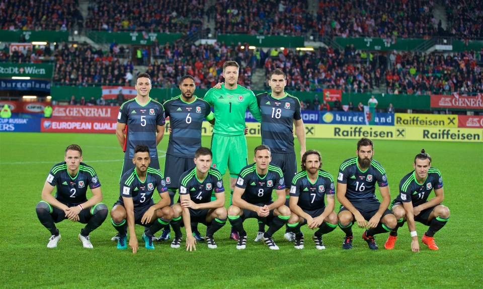 Wales' squad photo for Austira game looks like the sort of hung over ensemble that usually graces the Hackney marshes on a Sunday morning