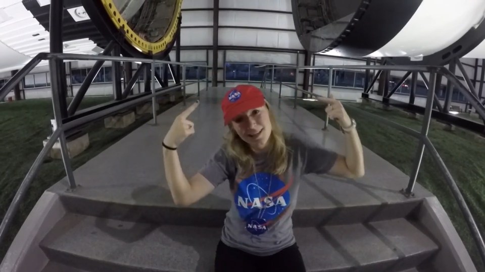  Young space scientists have recorded a rap video and the results will make you cringe