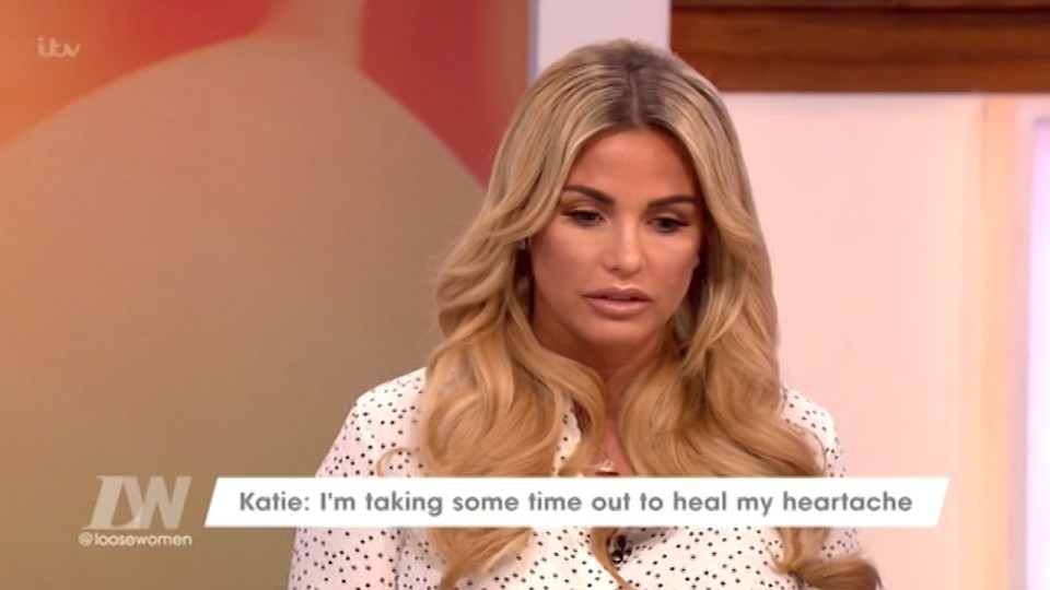 She told the Loose Women panel she was taking a break from the show