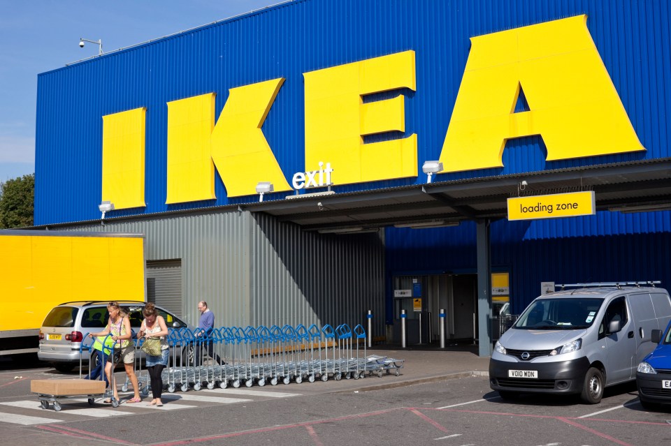 Ikea store front, Wembley, London, England, UK