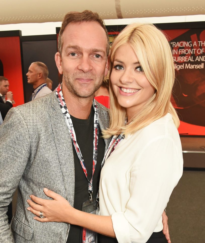  Holly Willoughby with husband Dan Baldwin