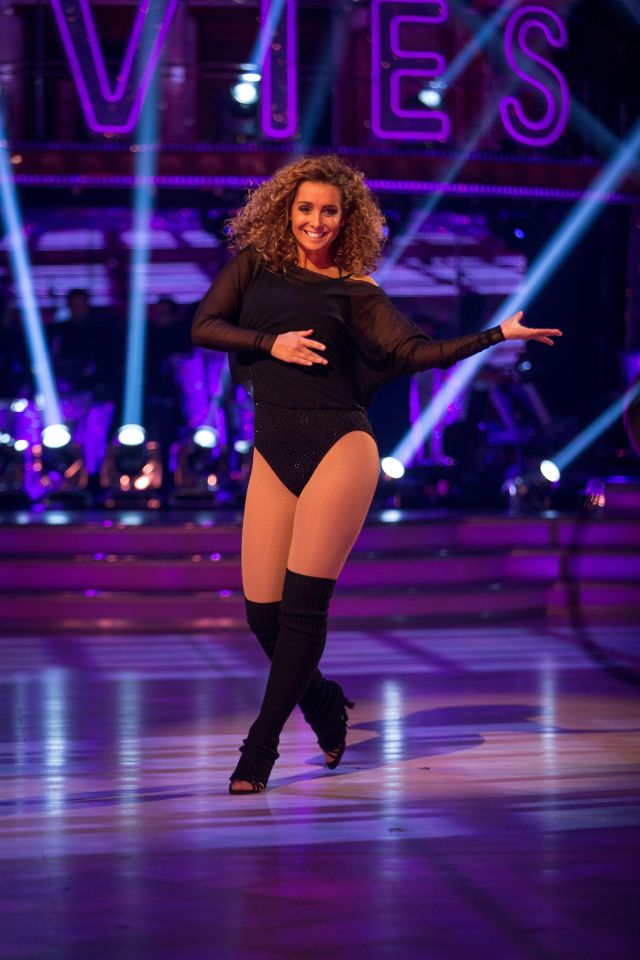  Louise Redknapp on Strictly performing to Flashdance