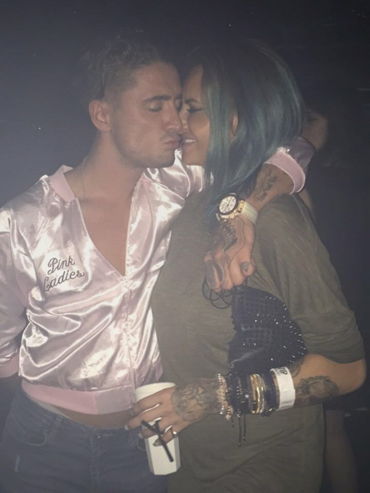 Jemma Lucy and Stephen Bear put on another sweet PDA on a night out