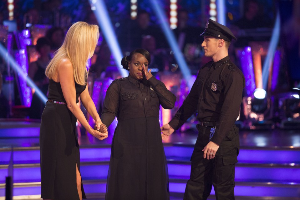  Only Darcey Bussell chose to save 39-year-old Tameka, meaning her time on the programme was up