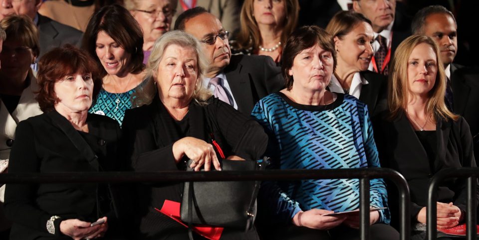 Kathleen Willey, Juanita Broaddrick and Kathy Shelton