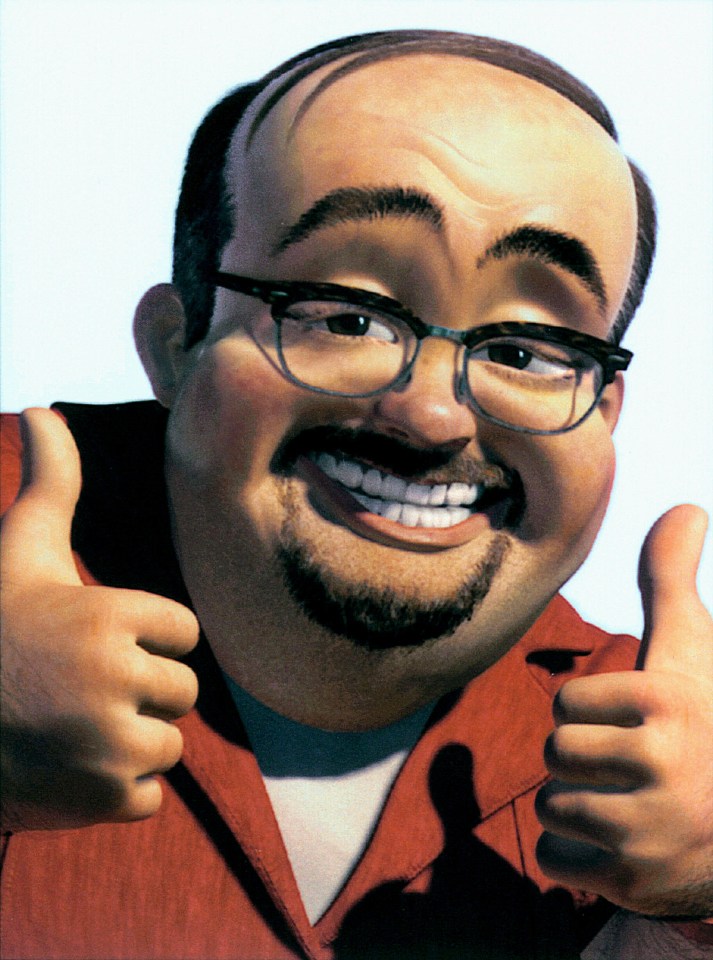 Some viewers compared him to a Al McWhiggin, the evil toy collector from Toy Story 2 