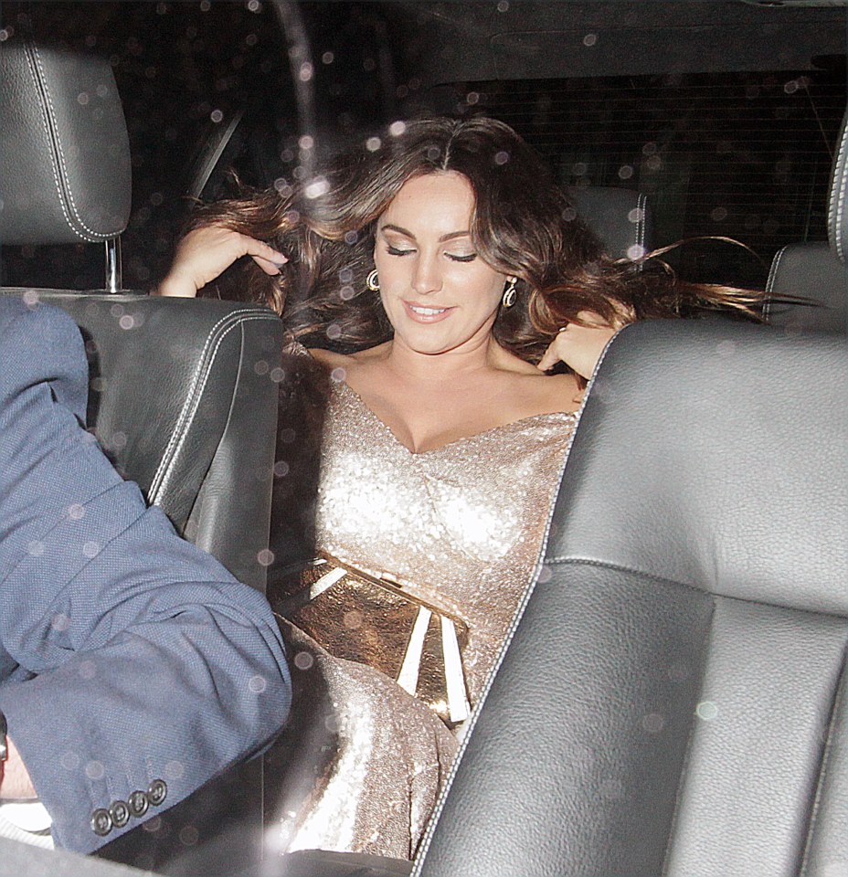  The beauty still looked flawless at the end of the night