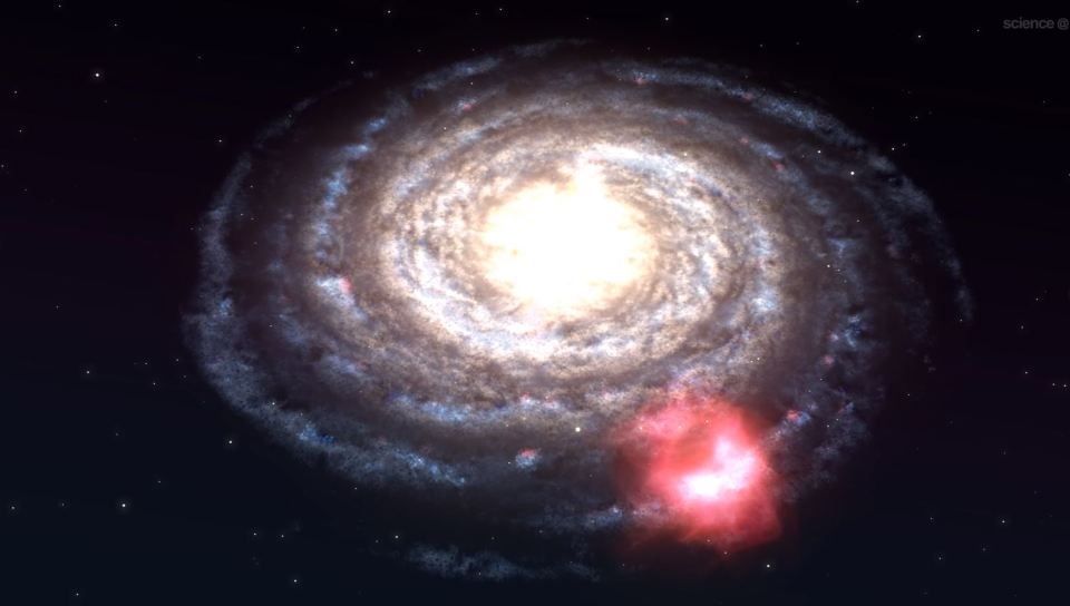  There's a Giant Cloud on a Collision Course With the Milky Way